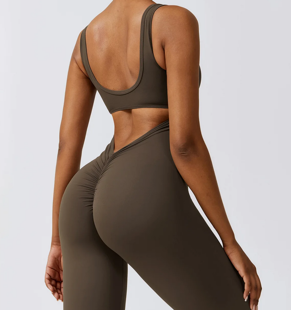 Sculpt Flare Jumpsuit