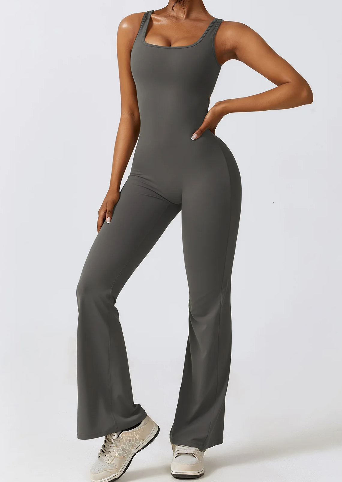 Sculpt Flare Jumpsuit