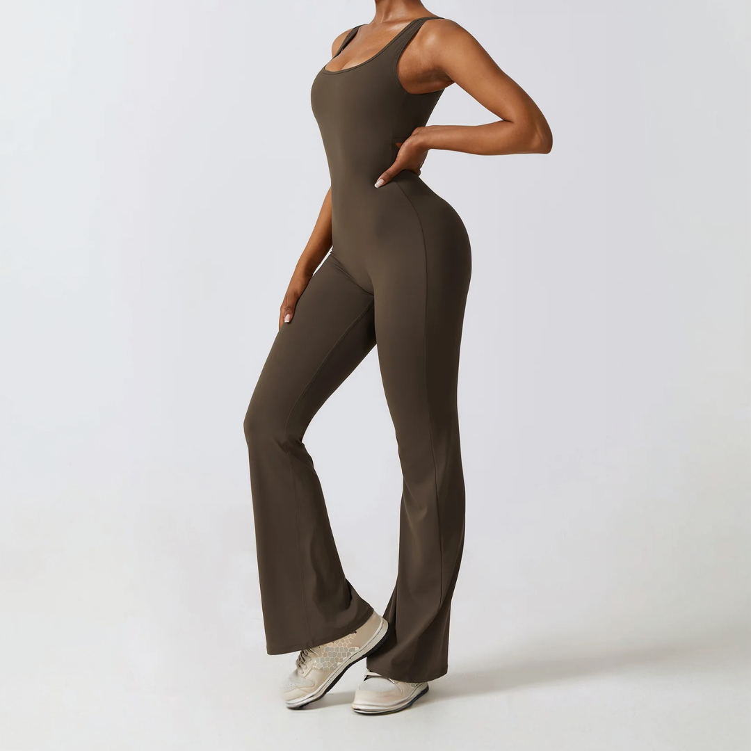 Sculpt Flare Jumpsuit